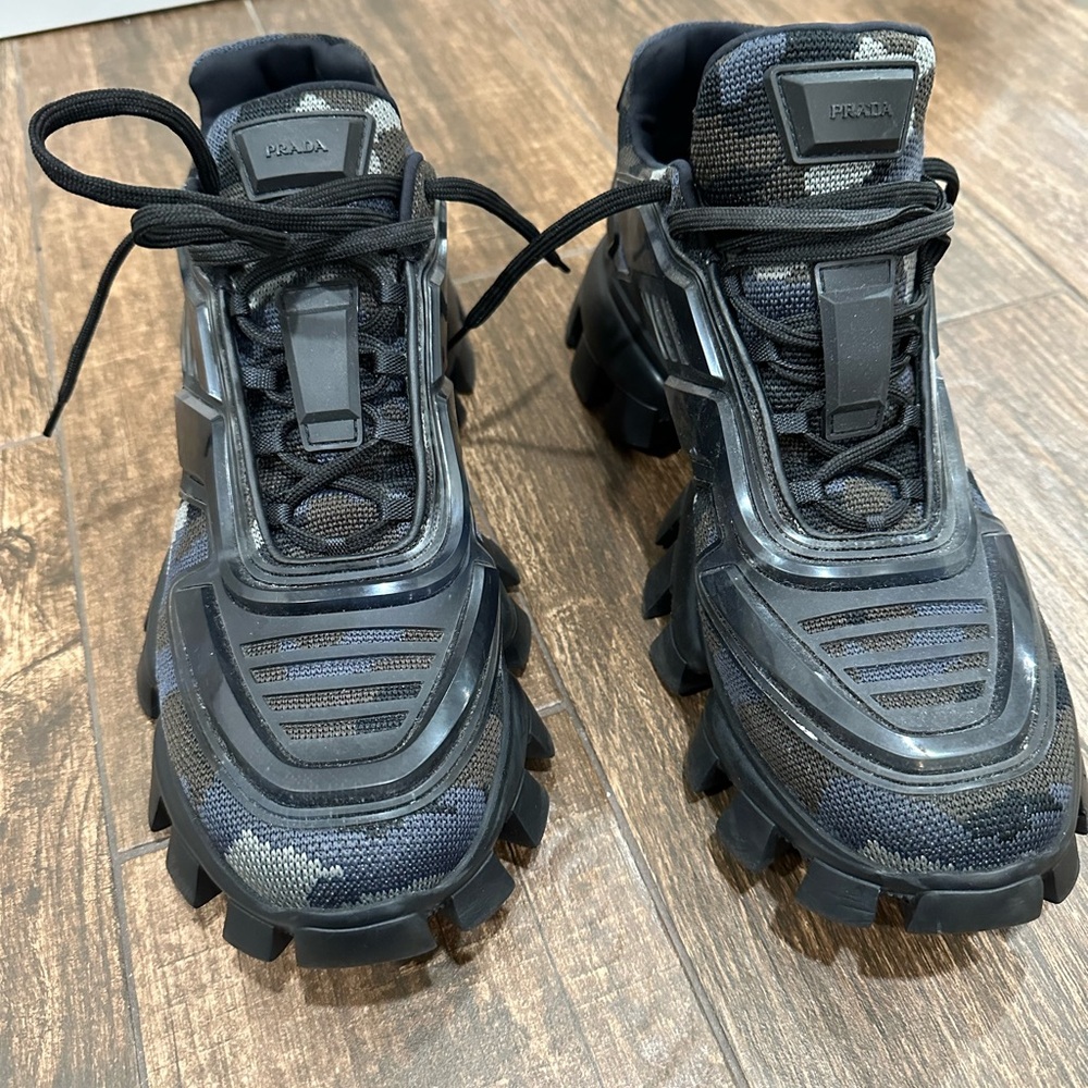 Prada cloudbust Thunder Technical  Fabric Sneakers